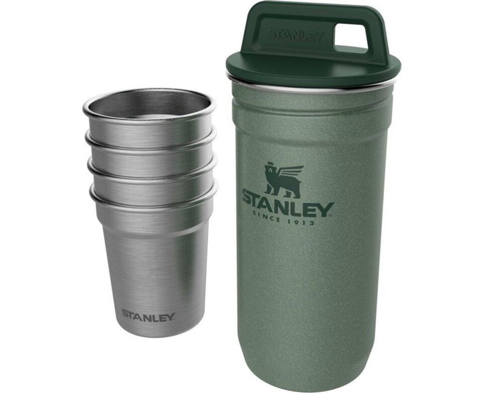 Adventure Çelik Shot Bardak Seti Yeşil