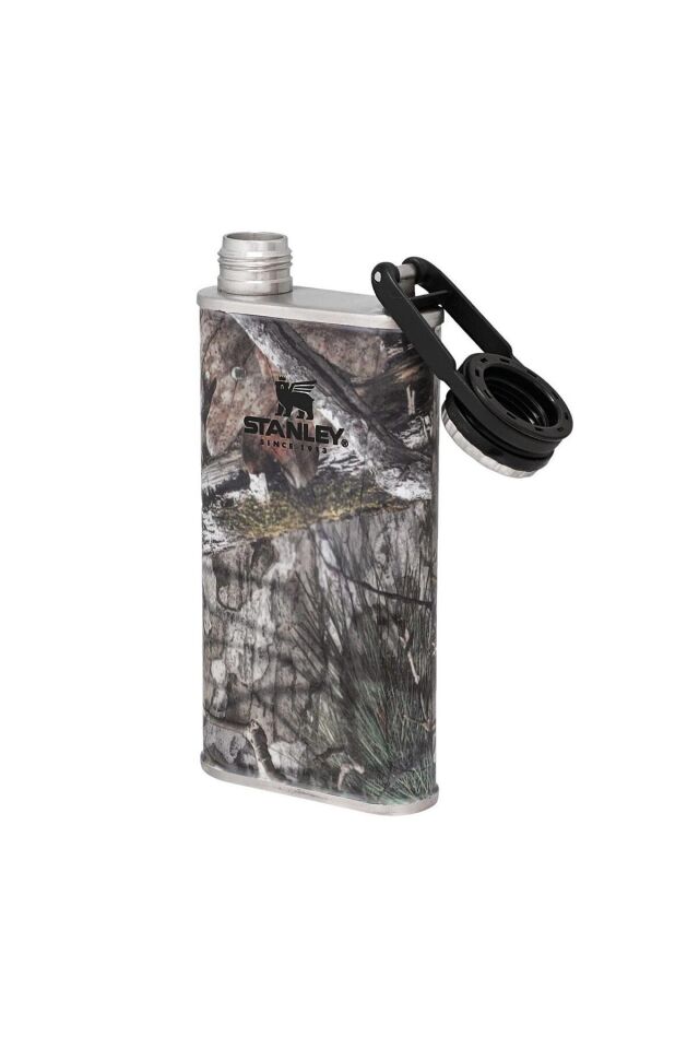 Klasik Paslanmaz Çelik Cep Matarası 0.23 Lt Avcı Rengi