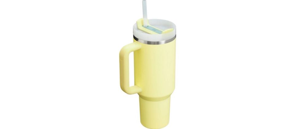 Quencher Pipetli Termos Bardak 1.18 Lt  Pomelo Sarı