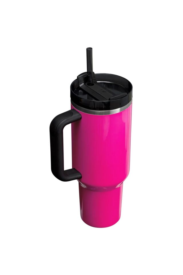 Quencher Pipetli Termos 1,18 Lt Neon Pembe