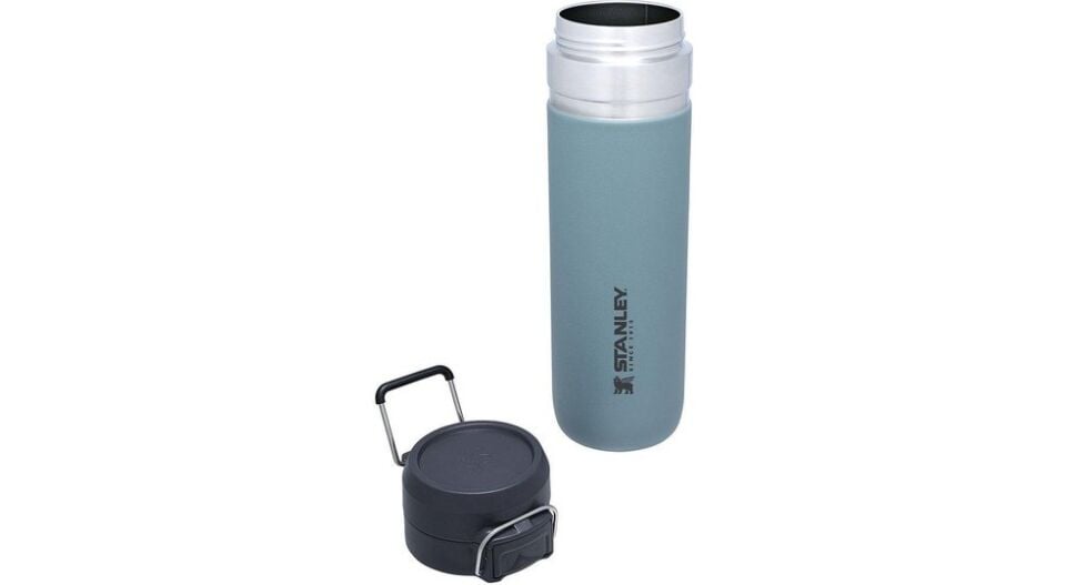 Stanley The Quick Flip Çelik Termos 0,7 lt Açık Mavi