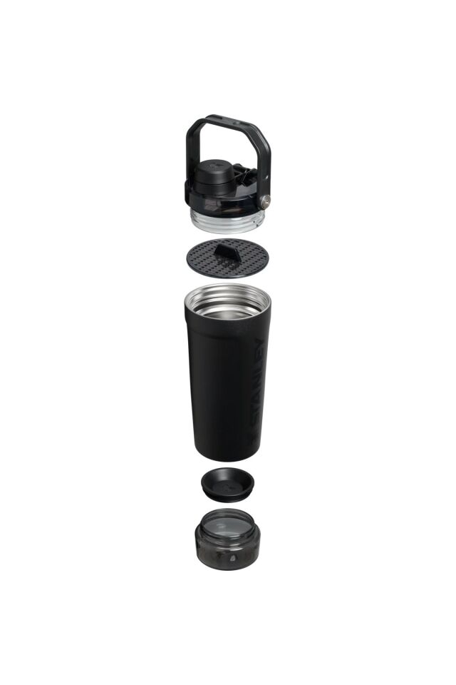 The Activate Shaker Bottle 20 oz | 591 ml Sporcu Shaker Termos - Black